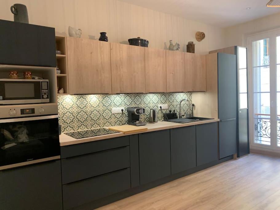 Cosy Joliette, Central, Climatise, 2 Chambres, Wifi, Garage Marsilya Dış mekan fotoğraf
